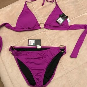 Purple bikini